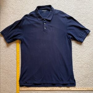 St. John's Bay Men's Navy Polo Shirt